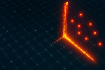 Digital Data Flow and Network Connection on an Abstract Technology Grid