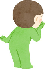 귀여운 남자아이 캐릭터