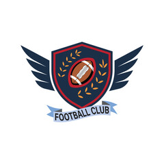 Modern Football Club Logo &ndash; Clean Team Badge & Sport Identity Design.