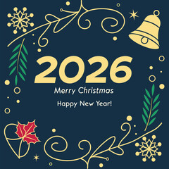 New Year 2026 and Christmas