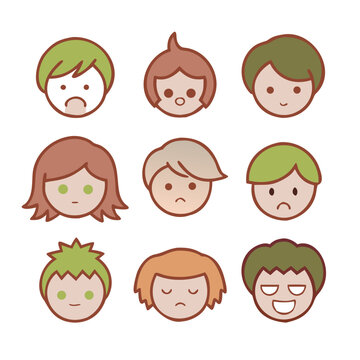boy and girl icon recomended