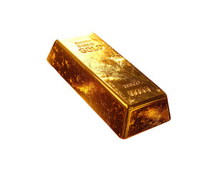  - Shiny Gold Bars Floating in Mid-Air with Realistic Reflections, Isolated on Dark Background” 