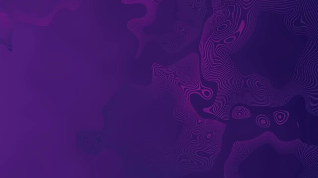 Purple abstract liquid animated wavy line pattern background