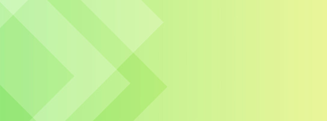 Banner background green and yellow gradations colorful slash shape.modern background