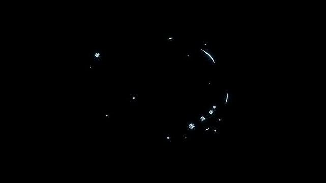 Cartoon explosion FX animation with smoke puff burst, glowing neon spark flash, water splash blast, and shine light comic style burst pre-rendered alpha channel hand drawn on black screen background