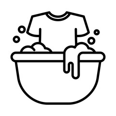 Washing Clothes Icon