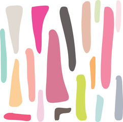 Set art & Illustration of aesthetic shapes