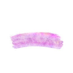 Watercolour pink brush strokes
