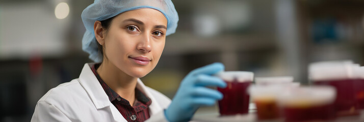 A focused scientist carefully examines experimental results in a lab, showcasing dedication to research and the scientific method through meticulous analysis.