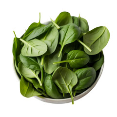 fresh spinach in a white bowl on a white background (2).png