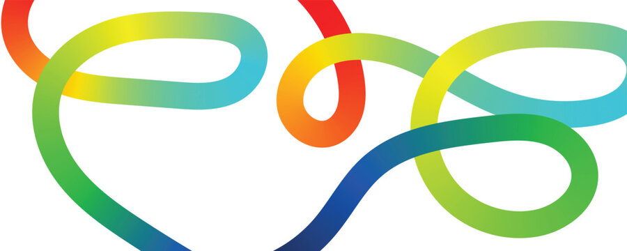 colours, rainbow, ribbon, swirl, three-dimensional, advertisement, bold, dynamic, fluid, graphic, music, party, play, abstract, advertising, art, carnival, element, event, flow, friday, fun, gradient,