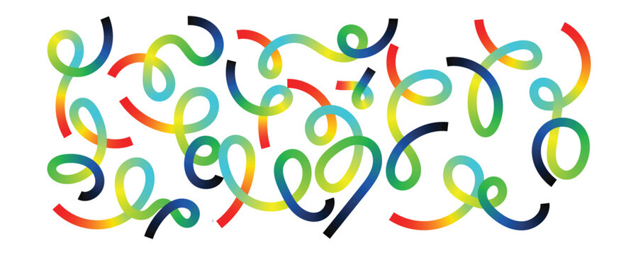 colours, rainbow, ribbon, swirl, three-dimensional, advertisement, bold, dynamic, fluid, graphic, music, party, play, abstract, advertising, art, carnival, element, event, flow, friday, fun, gradient,