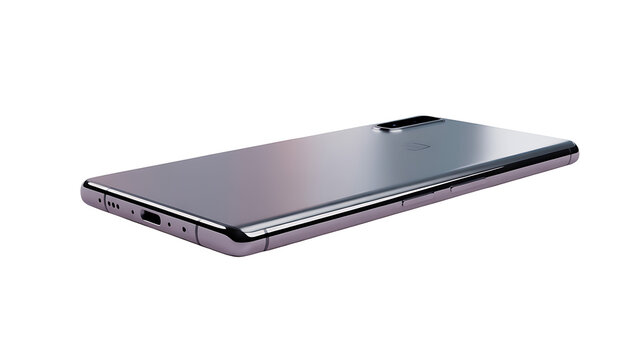 Sleek Phone Design: A modern and stylish mobile phone, showcasing a clean and minimalist aesthetic with a polished surface.