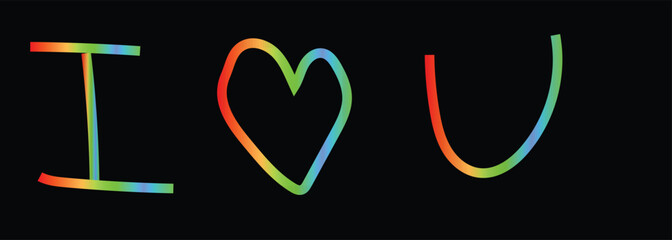 Abstract geometric shapes with vibrant color gradients and clean lines