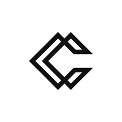 Abstract Geometric Arrow Logo Design