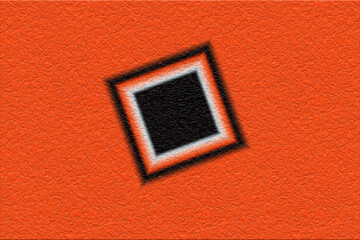 Abstract Orange and Black Geometric Texture Background