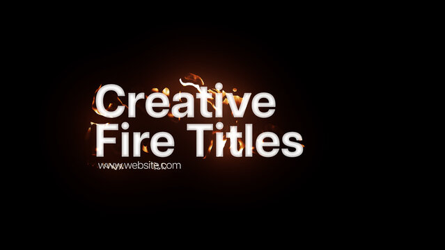 Typography Creative Fire