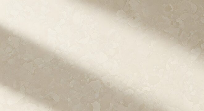 Beige marble surface with natural light and shadow texture