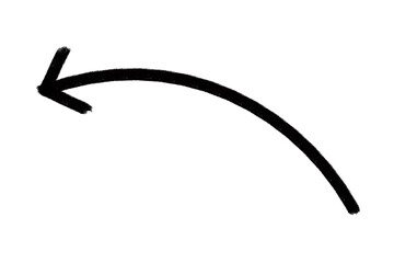 Arrow markers. Arrow markers png. Hand-drawn vector arrow markers.