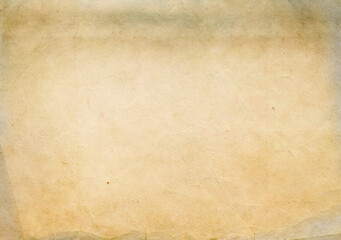 Obraz premium Damaged worn aged paper texture or background.