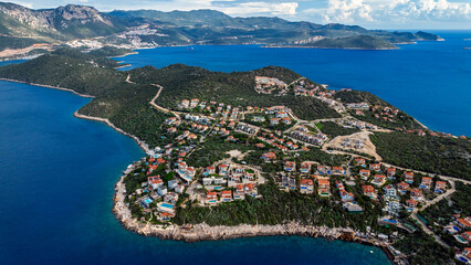 Kaş district of Antalya. Peninsula, marina.