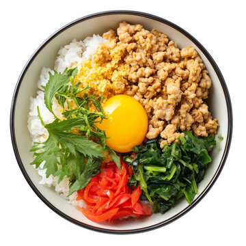 Tori Soboro Don (Ground chicken on rice)