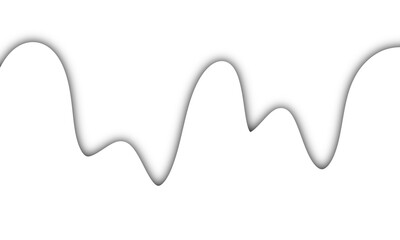 Abstract Paper Banner with Shadow Effect Frame  Minimal White Background Design for Modern Branding, Poster, and Web Template	