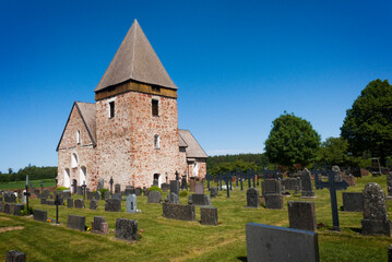Saint Catherine Church in Hammarland on the Åland Islands, Finland