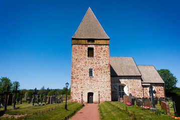 Saint Catherine Church in Hammarland on the Åland Islands, Finland