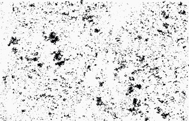 Grunge texture vector with black spots on white background ideal for graphic design, art projects, and creative applications