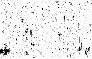 Obraz premium Grunge texture vector featuring uneven black speckles and scratches on a white background, ideal for artistic designs and creative projects