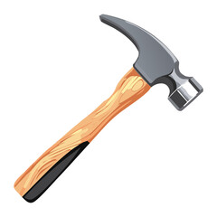 Ergonomically Designed Carpenter's Hammer with Non-Slip Grip Angled for Maximum Impact and Efficiency