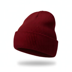  beanie hat is showcased against a pristine white background for design mockup purposes