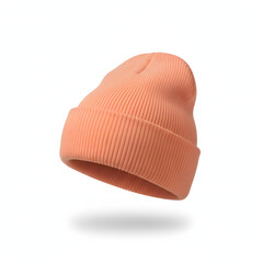  beanie hat is showcased against a pristine white background for design mockup purposes