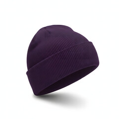  beanie hat is showcased against a pristine white background for design mockup purposes