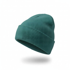 beanie hat is showcased against a pristine white background for design mockup purposes