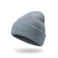  beanie hat is showcased against a pristine white background for design mockup purposes