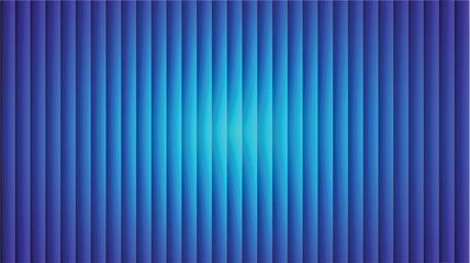 Abstract blue vertical lines background with glowing center