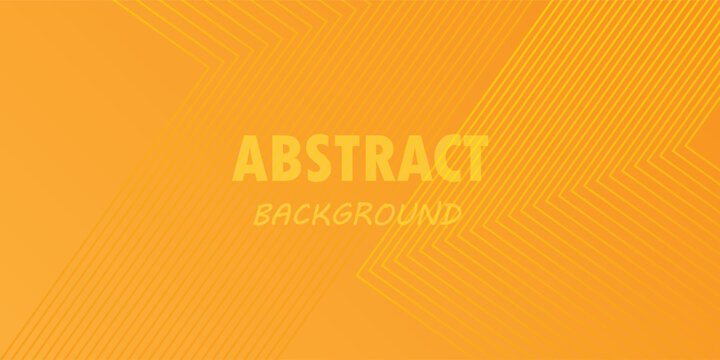 Orange abstract background. Minimal pattern. Vibrant gradient geometric lines. Modern design. Suit for banner, cover, business, flyer, poster, website, brochure, corporate