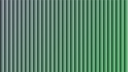 Vertical blinds with a gradient from gray to green