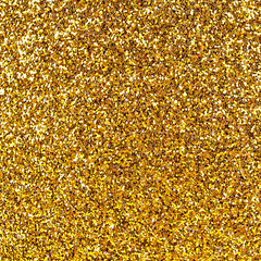 Seamless Sparkling Gold Glitter Background Texture
