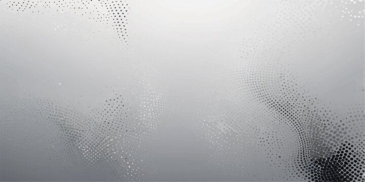 Silver metal background texture with dew drops on a spider web design pattern - Powered by Adobe