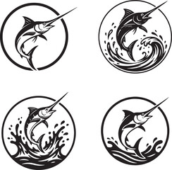 Swordfish silhouette