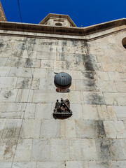 The second station on The Via Dolorosa - in the Old City of Jerusalem