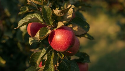 Scarlet Spheres. A Study in Texture, Color, and Light Visual Harmony in Natural Forms.