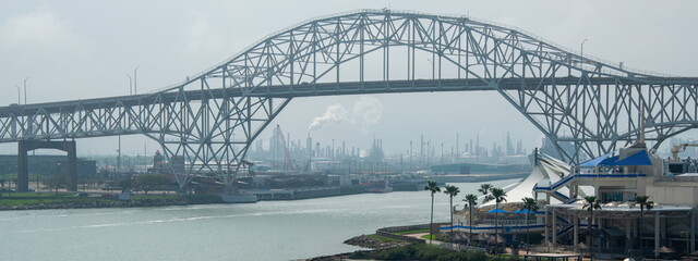 Old Harbour Bridge in Corpus Christi