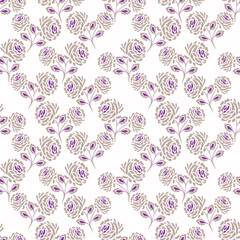 Fototapeta premium seamless floral pattern