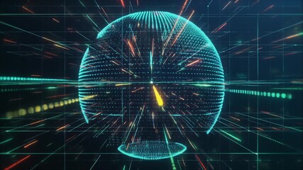 Digital data streams form a flowing network symbolizing information transfer connectivity and technological innovation representing the seamless movement of data in modern digital systems - Powered by Adobe