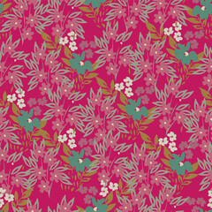 Obraz premium seamless floral pattern
