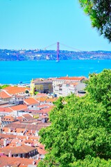 view of the sea and city